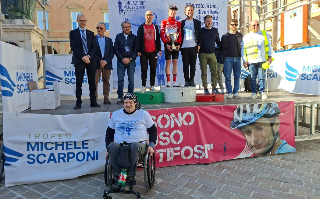 Ciclismo: Trofeo Michele Scarponi allo spagnolo Martinez